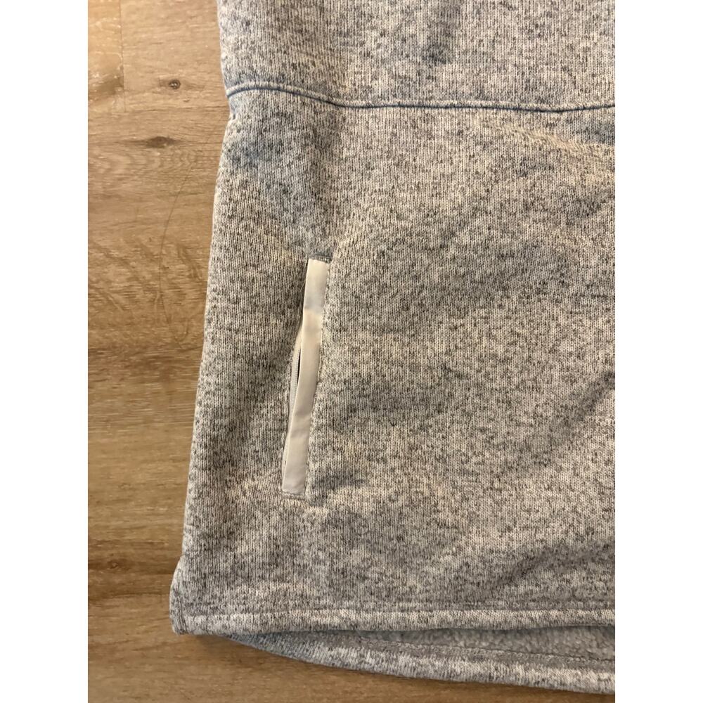 Women's L.L.Bean Sweater Fleece Long Vest - Picture 4 of 6